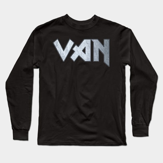 Heavy metal Van Long Sleeve T-Shirt by KubikoBakhar